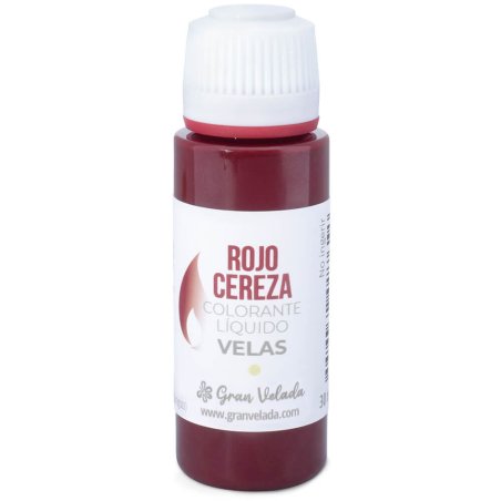 Colorant liquide bougies rouge cerise