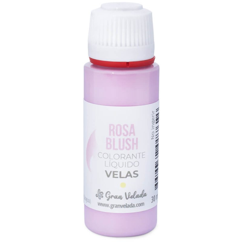 Colorant liquide bougies rose blush - 1