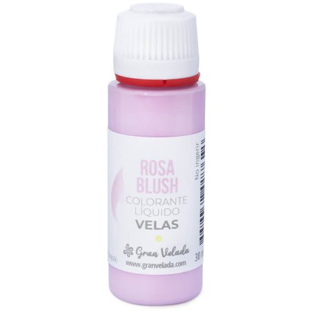 Colorant liquide bougies rose blush - 1