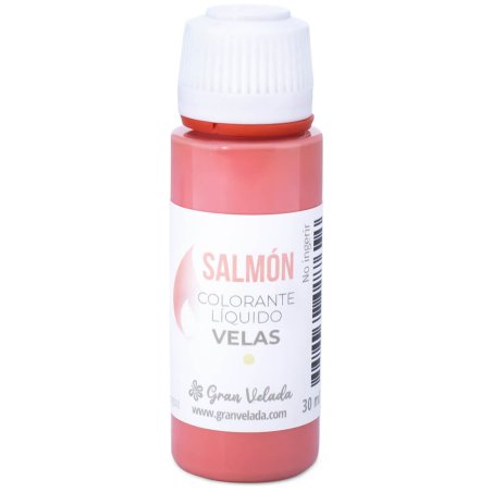 Colorant liquide bougies saumon