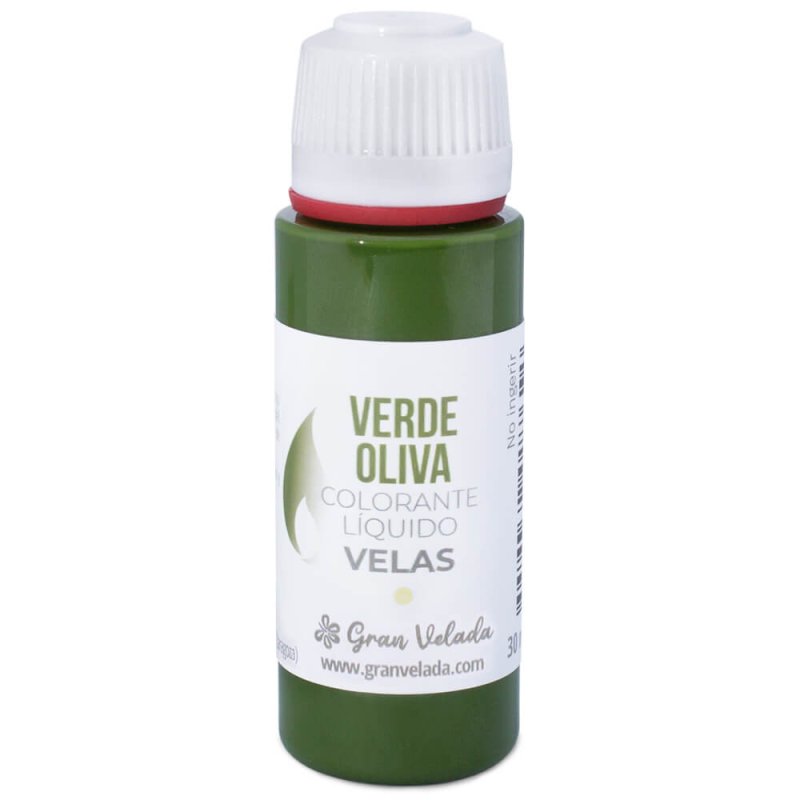 Colorant liquide bougies olive verte