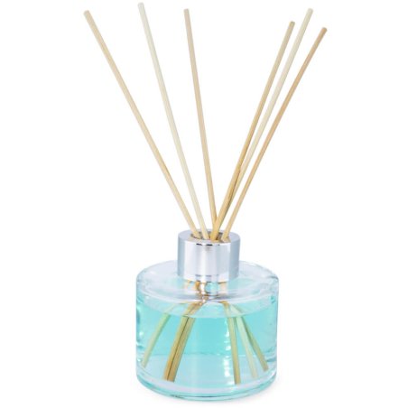 Frasco mikado redondo 100 ml arruela de prata