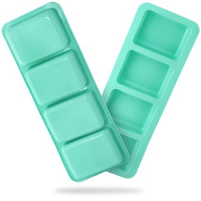 Molde silicona 4 pastillas rectangulares Molde silicona 4 pastillas rectangulares