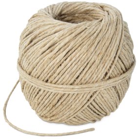 Cuerda de cañamo pulido gruesa rollo 50 m Cuerda de cañamo pulido gruesa rollo 50 m