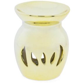 Queimador de essência dourado Queimador de essência dourado