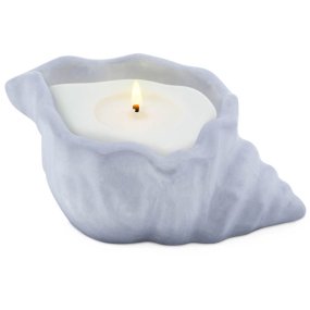 Molde concha recipiente velas de massagem