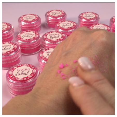 Kit fazer esfoliante labial. Materiais e instruçoes - 5