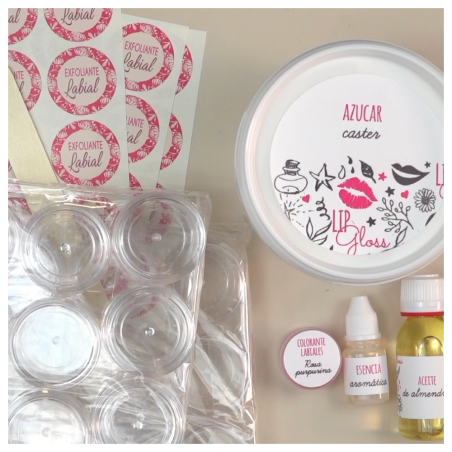 Kit fazer esfoliante labial. Materiais e instruçoes - 8