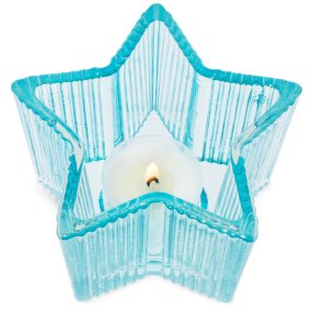 Porta-velas star coloridos Porta-velas star coloridos