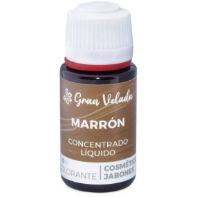 Colorante marron liquido concentrado para cosmetica y jabon Colorante marron liquido concentrado para cosmetica y jabon