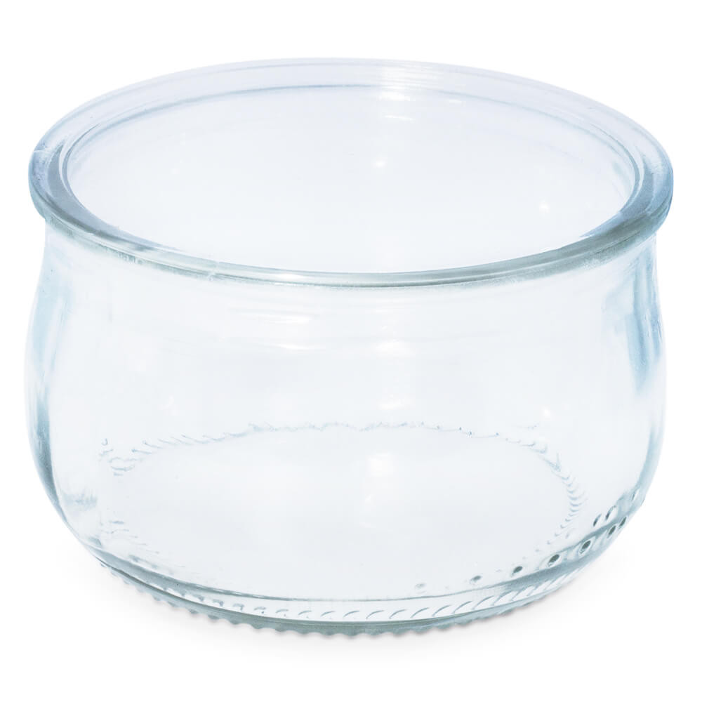 Vasos de cristal de yogur vacios. Venta online. Cantidad Pack de 8