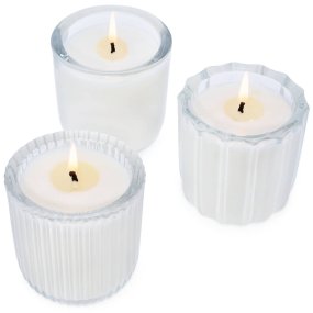Pack 3 vases 150 ml petits basic pour bougies Pack 3 vases 150 ml petits basic pour bougies
