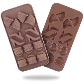 Moule silicone chaussures, sacs et éventails Moule silicone chaussures, sacs et éventails