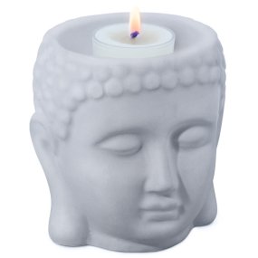 Molde porta-velas buda