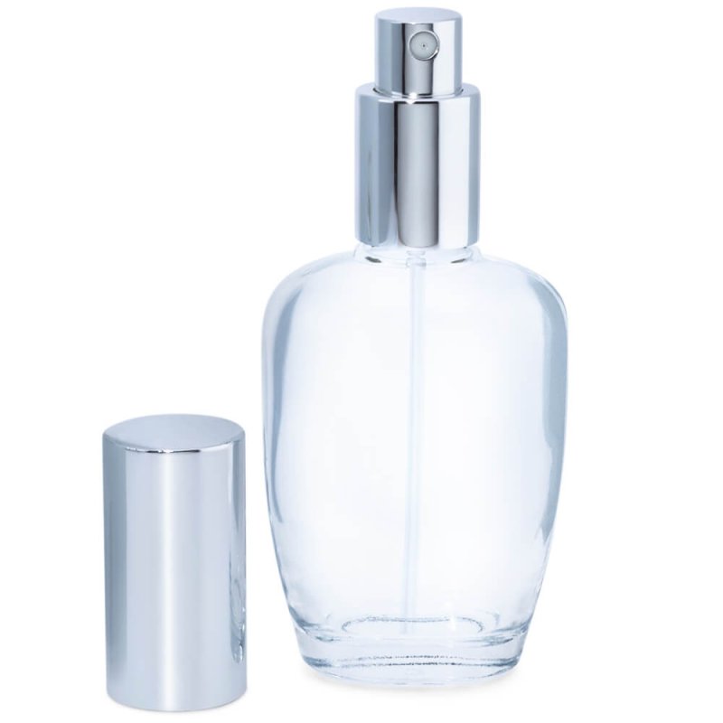 Frasco de perfume oval de 50 ml com spray - 2