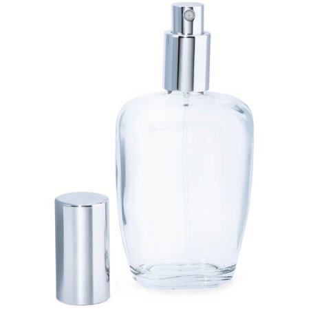 Frasco perfume 100 ml ovalado  con spray pulverizador