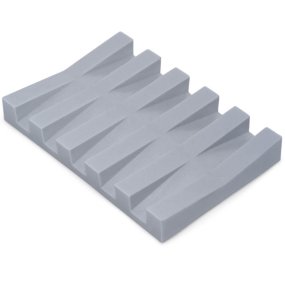 Moule porte-savon avec rectangles