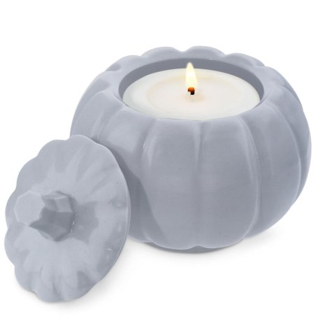 Molde abóbora clasic recipiente de velas com tampa