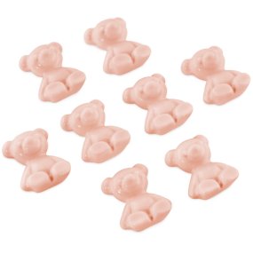 Molde silicona 8 mini ositos Molde silicona 8 mini ositos
