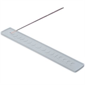 Moule porte encens rectangulaire avec des lunes