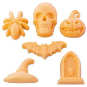 Molde mix 6 figuras do Halloween Molde mix 6 figuras do Halloween