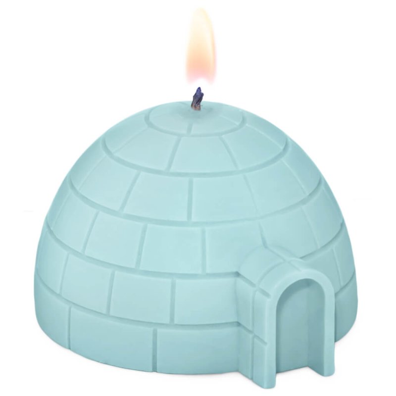 Molde iglu para hacer velas