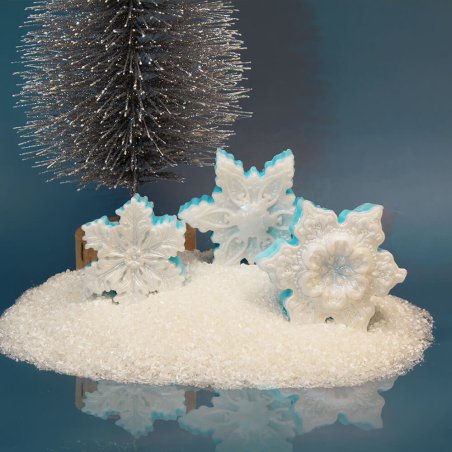 Molde floco de neve - 3