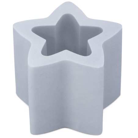 Molde estrela recipiente de velas - 2