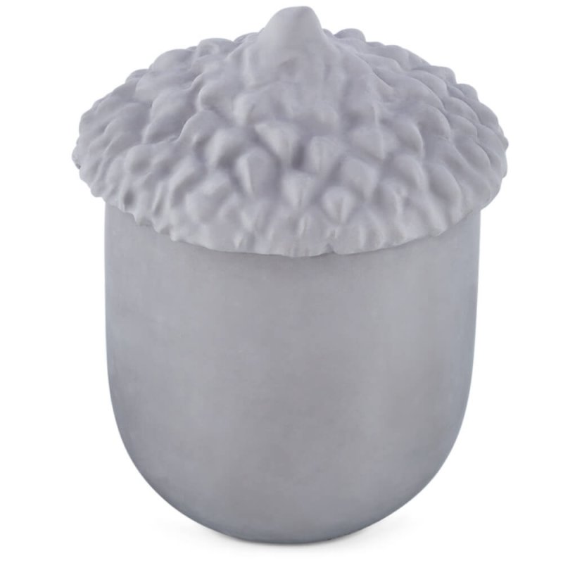Molde de silicona bellota recipiente con tapa para velas