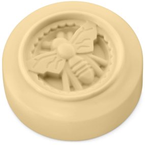 Molde pastilha redonda com abelha Molde pastilha redonda com abelha