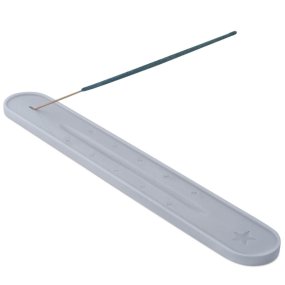 Molde suporte incienso oval com estrelas