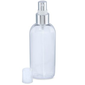 Botella 100 ml PET pulverizador plata Botella 100 ml PET pulverizador plata