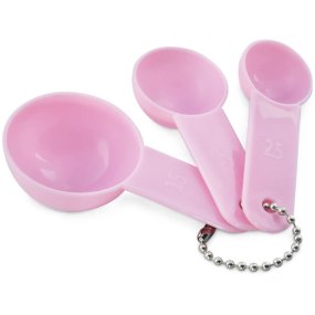 Set 3 cucharas medidoras de plastico Set 3 cucharas medidoras de plastico