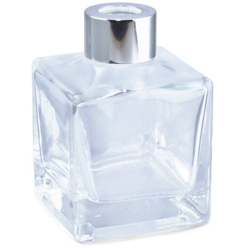 Frasco mikado quadrado 120 ml arruela de prata - 2