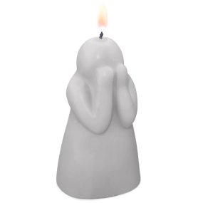 Molde fantasma tapandose la cara Molde fantasma tapandose la cara