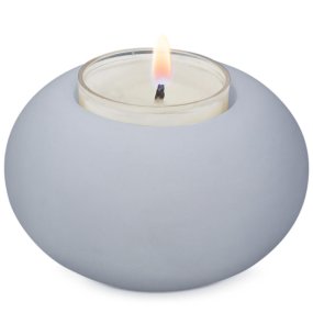 Molde porta-velas arredondado clasic