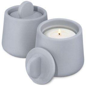 Molde recipiente golden lux con tapa para velas Molde recipiente golden lux con tapa para velas