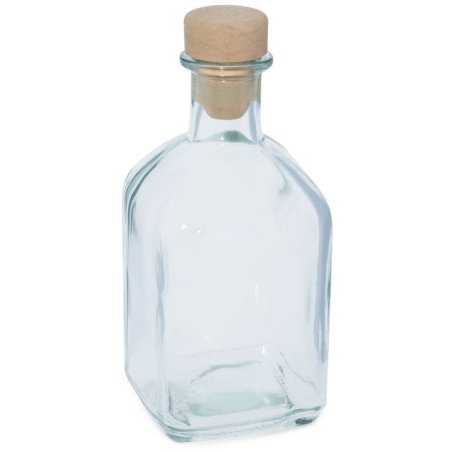 Flacon mikado 250 ml avec couvercle en plastique