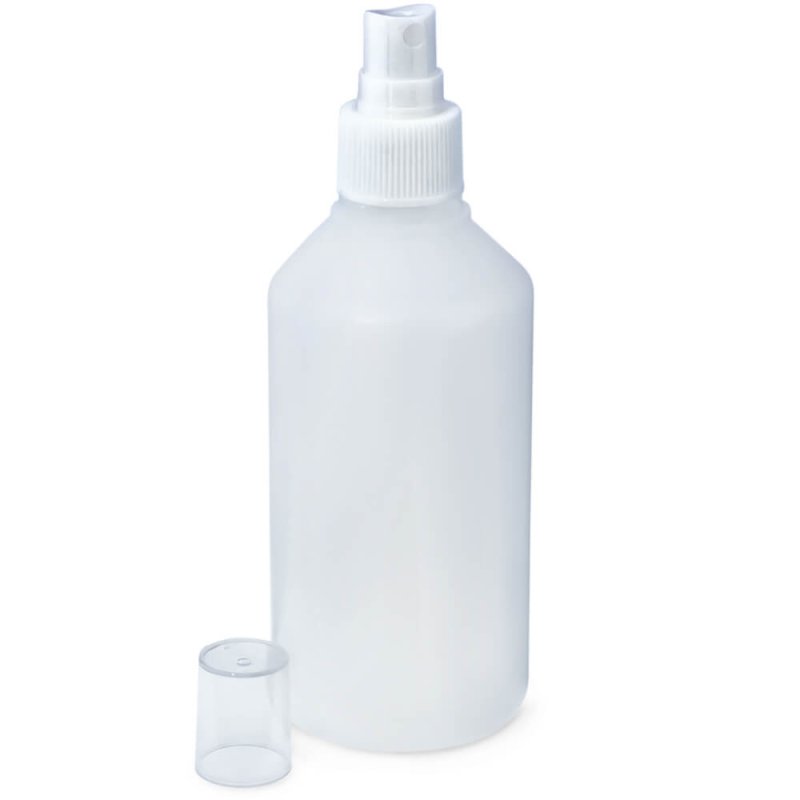 Frasco plastico 250 ml pulverizador branco - 1