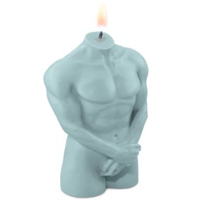 Molde torso masculino tapandose Molde torso masculino tapandose