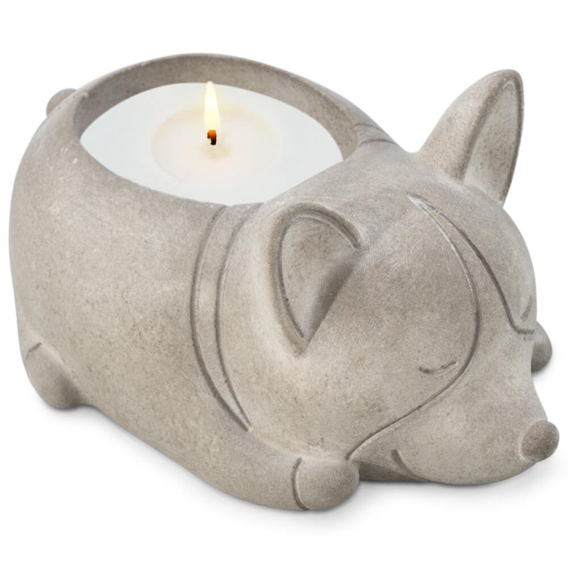 Molde cachorrinho recipientes para velas