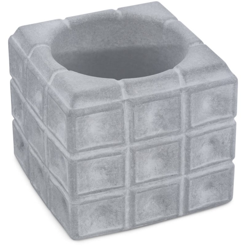 Molde de silicona con cubos para hacer macetas de cemento