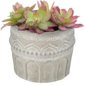 Molde vintage para vasos para plantas de cimento