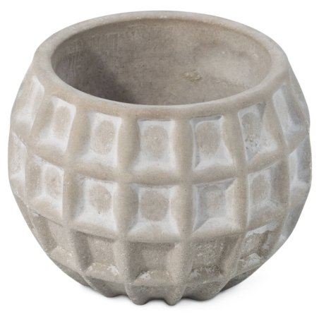 Moule bol avec carrés pour pots en ciment - 2