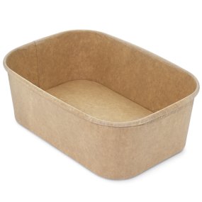 Banheira 750 ml kraft sem tampa