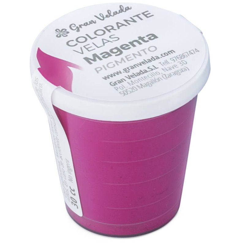 Colorant de bougie magenta pigment