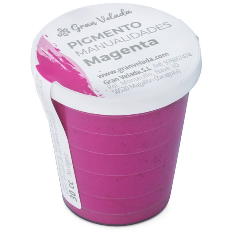 Pigmento magenta para artesanatos