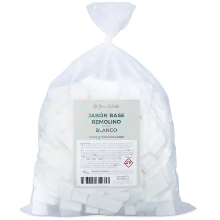 Jabon base remolino blanco 1 kg comprar