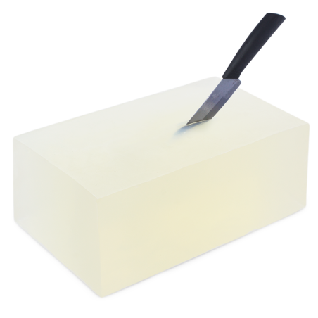 Savon de base au beurre de karité transparent en gros - 1