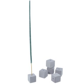 Molde 6 mini porta-incensos quadrados